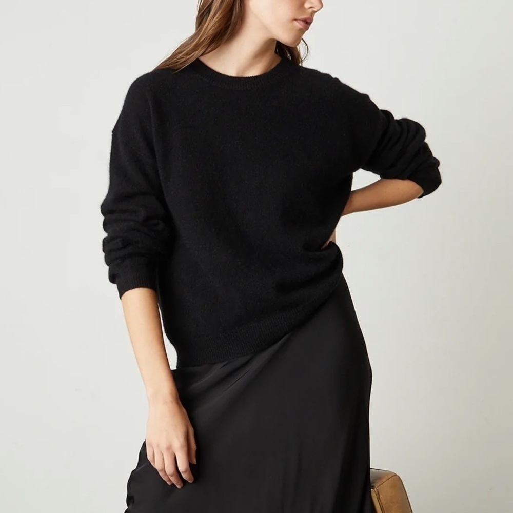 Velvet by Graham and Spencer Crewneck Luxe Cashmere Sweater